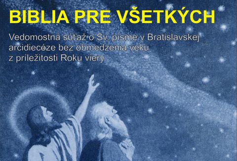 Biblia pre všetkých – ročník 2013