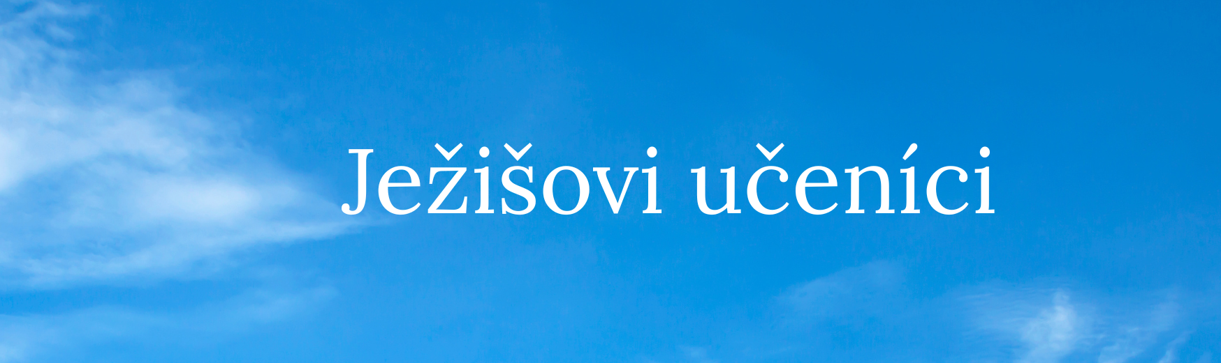 Ježišovi učeníci – Formačné TRIO – tréning