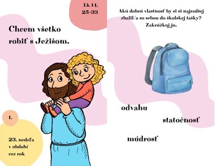Karty k nedeľným evanjeliám na šk. rok 2025/2026