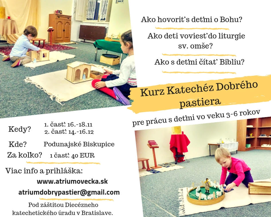 Kurz Katechéz Dobrého pastiera